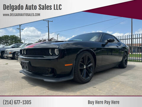 2016 Dodge Challenger for sale at Delgado Auto Sales LLC in Grand Prairie TX