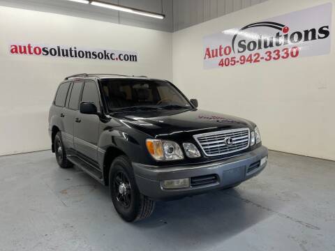 2001 Lexus LX 470 for sale at Auto Solutions in Warr Acres OK