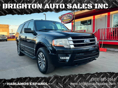 2015 Ford Expedition for sale at BRIGHTON AUTO SALES INC in Brighton CO