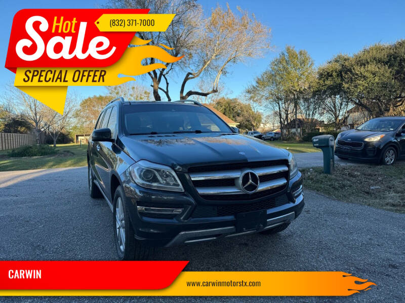 2014 Mercedes-Benz GL-Class for sale at CARWIN in Katy TX