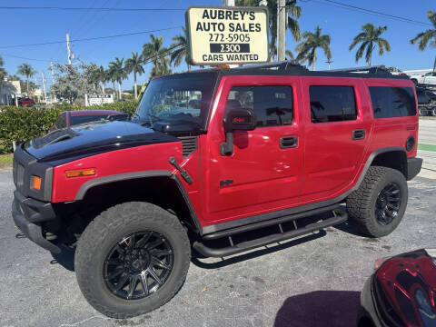 2006 HUMMER H2 for sale at Aubrey's Auto Sales in Delray Beach FL