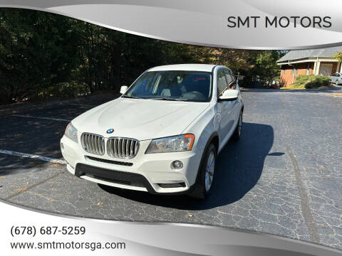 2014 BMW X3 for sale at SMT Motors in Roswell GA