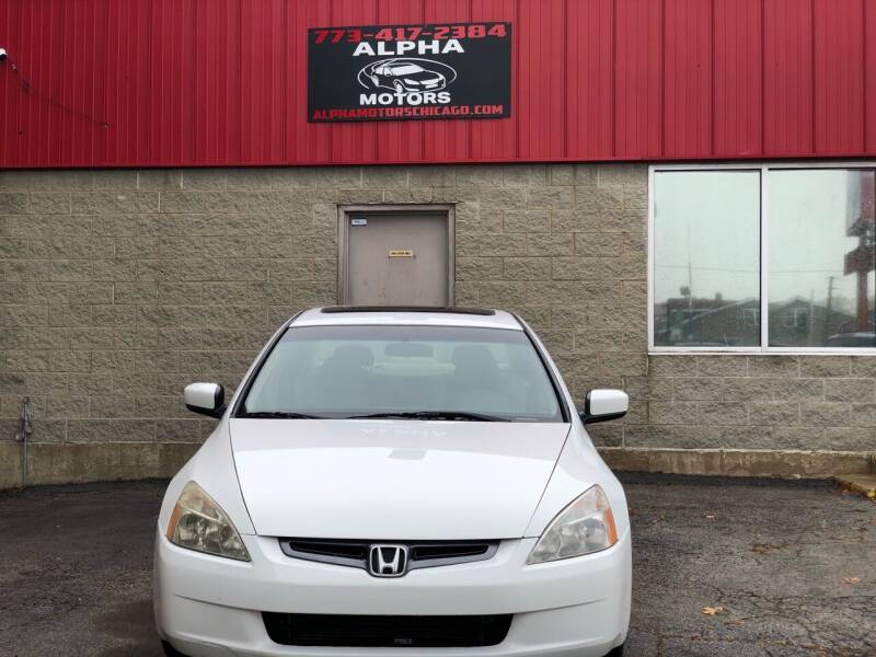 2005 Honda Accord for sale at Alpha Motors in Chicago IL
