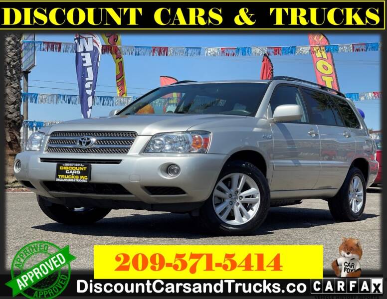 2007 Toyota Highlander Hybrid for sale at Discount Cars & Trucks in Modesto CA