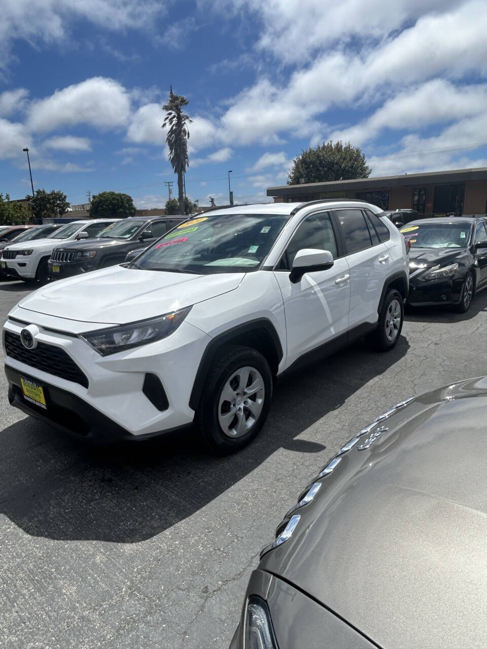 White 2019 Toyota RAV4 LE LE 4dr SUV 1