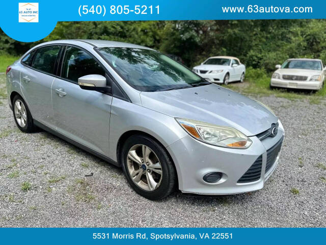 2014 Ford Focus for sale at 63 Auto Inc in Spotsylvania, VA