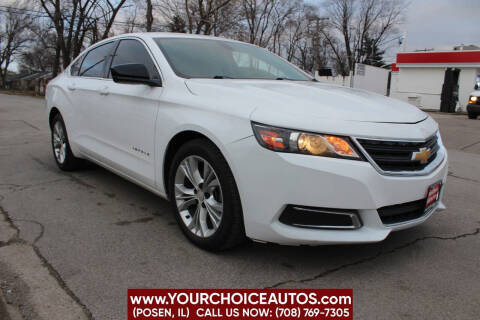 2017 Chevrolet Impala for sale at Your Choice Autos in Posen IL