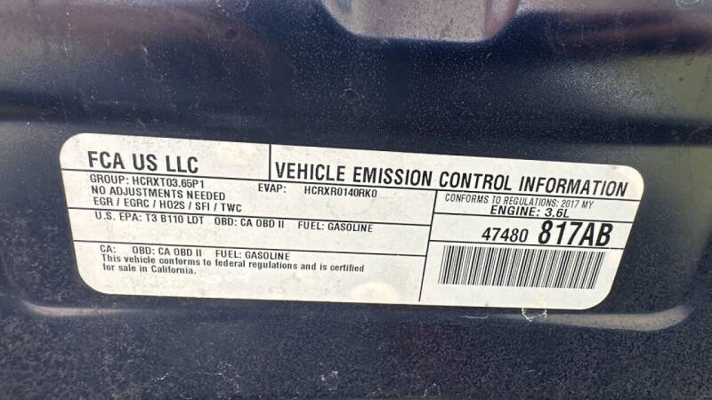2017 Chrysler Pacifica