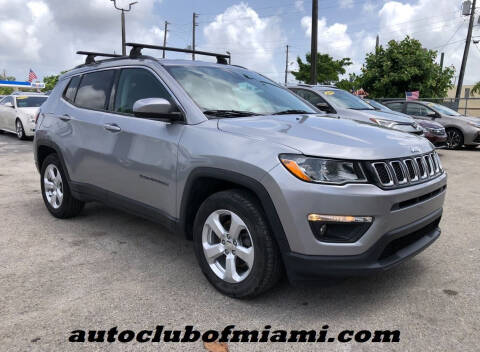 2018 Jeep Compass for sale at AUTO CLUB OF MIAMI, INC in Miami FL