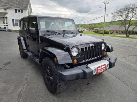 2013 Jeep Wrangler Unlimited for sale at AUTO CONNECTION LLC in Springfield VT