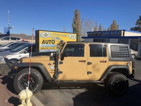 2013 Jeep Wrangler Unlimited for sale at Flagstaff Auto Outlet in Flagstaff AZ