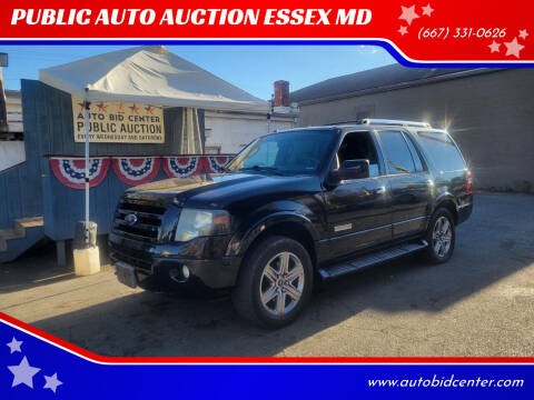 2008 Ford Expedition for sale at PUBLIC AUTO AUCTION ESSEX MD in Essex MD