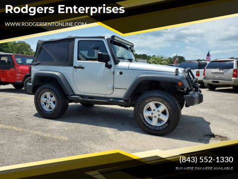 2007 Jeep Wrangler for sale at Rodgers Enterprises in North Charleston SC