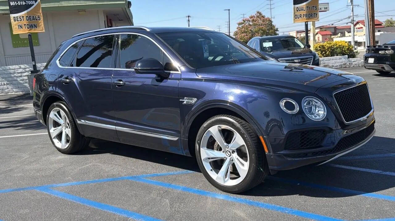Blue 2019 Bentley Bentayga V8 AWD V8 4dr SUV 1