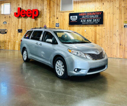 2017 Toyota Sienna for sale at Boone NC Jeeps-High Country Auto Sales in Boone NC
