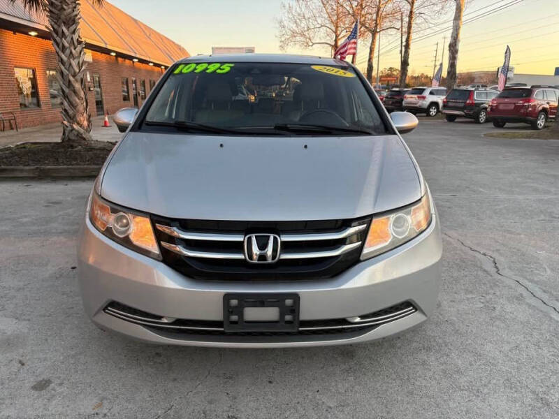 Used 2015 Honda Odyssey EX-L with VIN 5FNRL5H69FB093633 for sale in Wilmington, NC