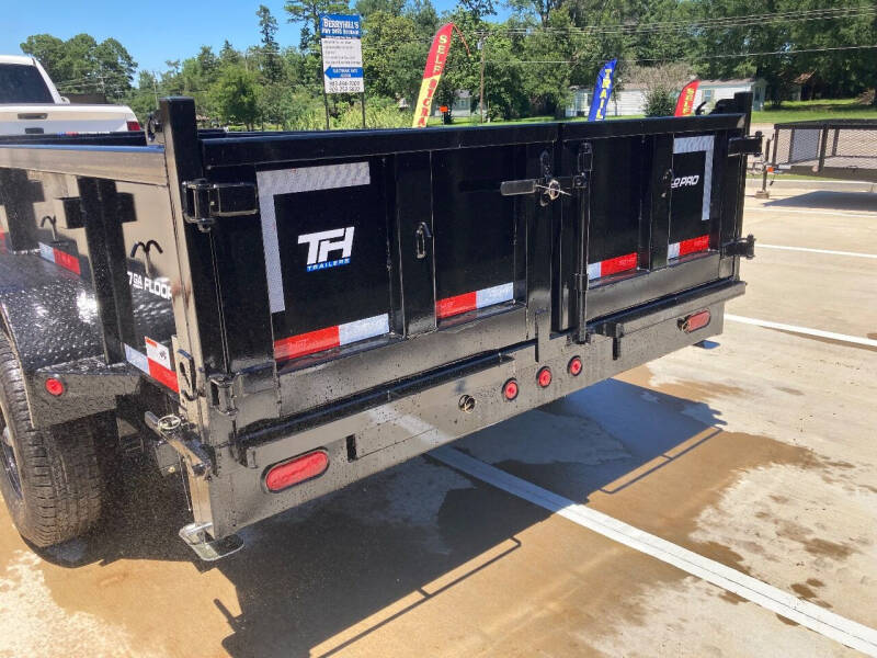 2024 Top Hat 83” x 14’ DPX 140 Dump Trailer