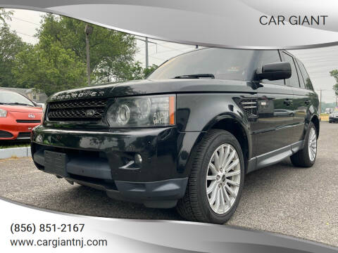 2012 Land Rover Range Rover Sport for sale at Car Giant in Pennsville NJ