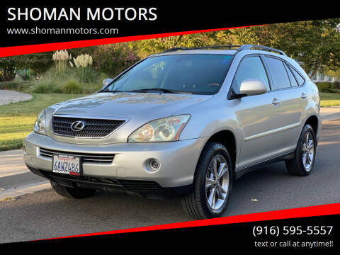 2007 Lexus RX 400h for sale at SHOMAN AUTO GROUP in Davis CA