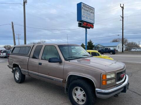 1996 GMC Sierra 1500 for sale at AFFORDABLY PRICED CARS LLC in Mountain Home ID
