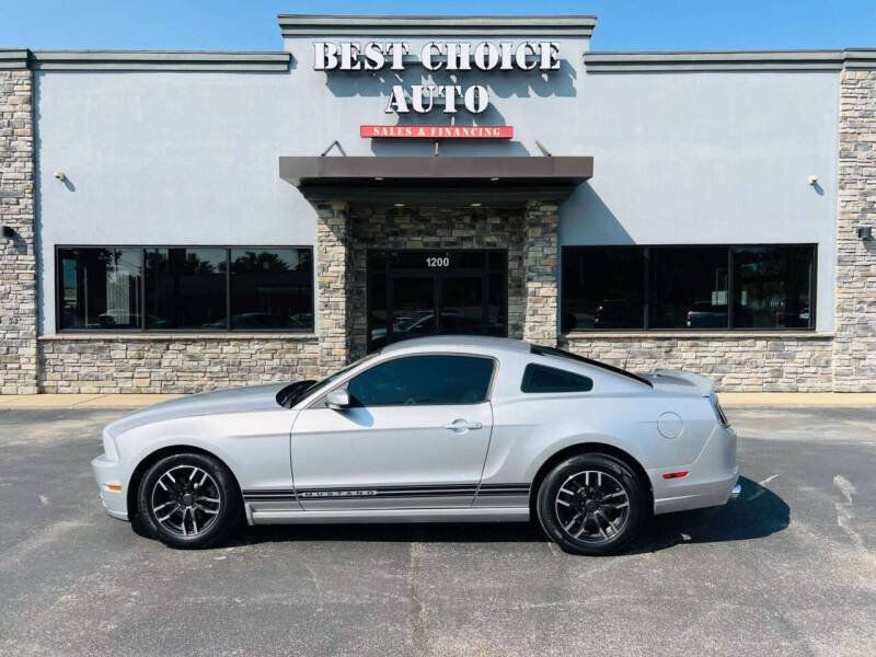 2013 Ford Mustang for sale at Best Choice Auto in Evansville IN