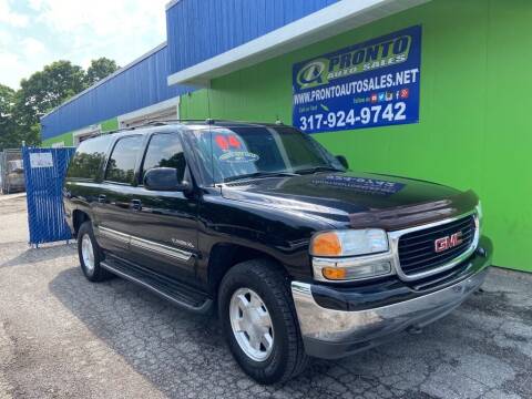 2004 GMC Yukon XL for sale at PRONTO AUTO SALES INC in Indianapolis IN