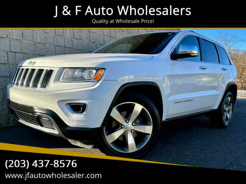 2015 Jeep Grand Cherokee for sale at J & F Auto Wholesalers in Waterbury CT