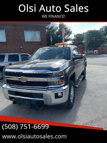 2015 Chevrolet Silverado 2500HD for sale at Olsi Auto Sales in Worcester MA