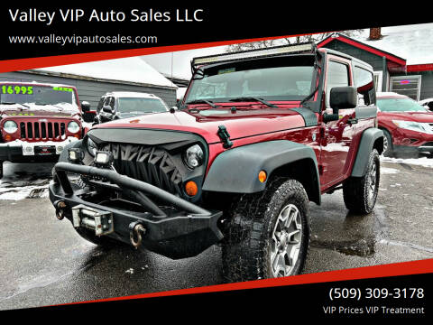 2012 Jeep Wrangler for sale at Valley VIP Auto Sales LLC in Spokane Valley WA