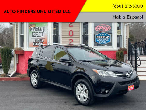 2014 Toyota RAV4 for sale at Auto Finders Unlimited LLC in Vineland NJ