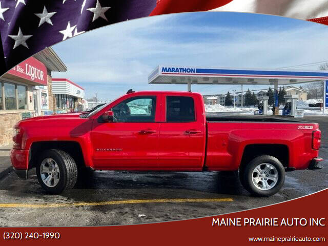 2016 Chevrolet Silverado 1500 for sale at Maine Prairie Auto INC in Saint Cloud MN