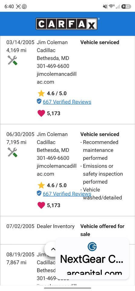 2005 Cadillac XLR 43