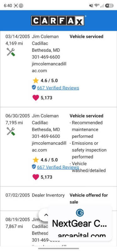 2005 Cadillac XLR