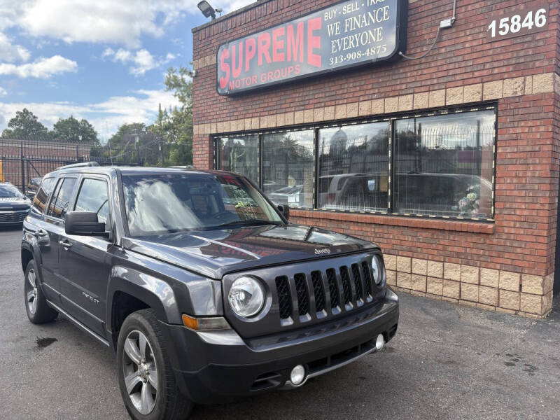 2017 Jeep Patriot High Altitude