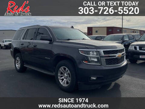 2016 Chevrolet Tahoe for sale at Red's Auto and Truck in Longmont CO