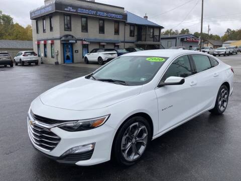 2020 Chevrolet Malibu for sale at Sisson Pre-Owned in Uniontown PA