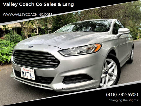 2015 Ford Fusion for sale at Valley Coach Co Sales & Leasing in Van Nuys CA