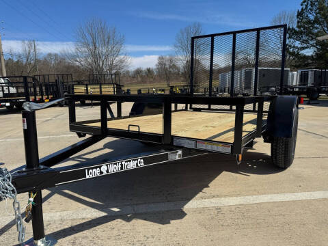 2025 Lone Wolf 8ft Standard Utility Trailer for sale at A&C Auto Sales in Moody AL
