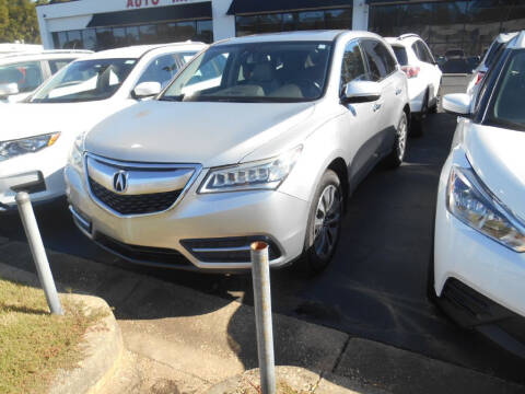 2014 acura mdx w tech 4dr suv w technology package