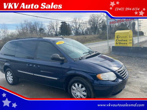 2006 Chrysler Town and Country for sale at VKV Auto Sales in Laurel MD