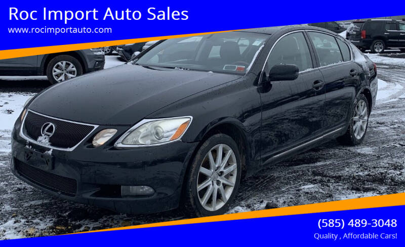 2007 Lexus GS 350 for sale at Roc Import Auto Sales in Rochester NY