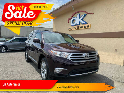 2011 Toyota Highlander for sale at OK Auto Sales in Kennewick WA