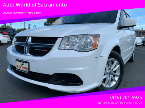 2015 Dodge Grand Caravan for sale at Auto World of Sacramento Stockton Blvd in Sacramento CA