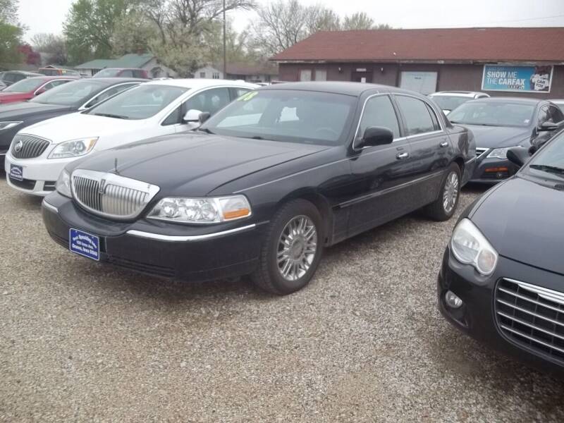 2008 Lincoln Town Car for sale at BRETT SPAULDING SALES in Onawa IA