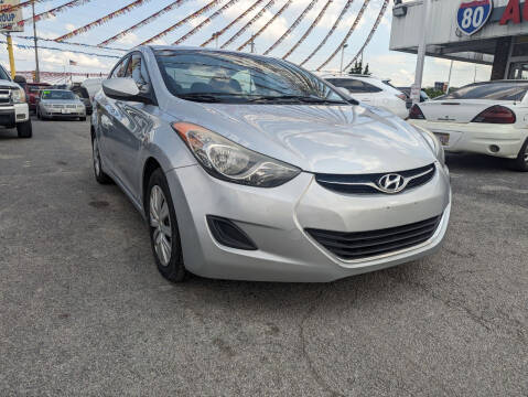 2012 Hyundai Elantra for sale at I-80 Auto Sales in Hazel Crest IL