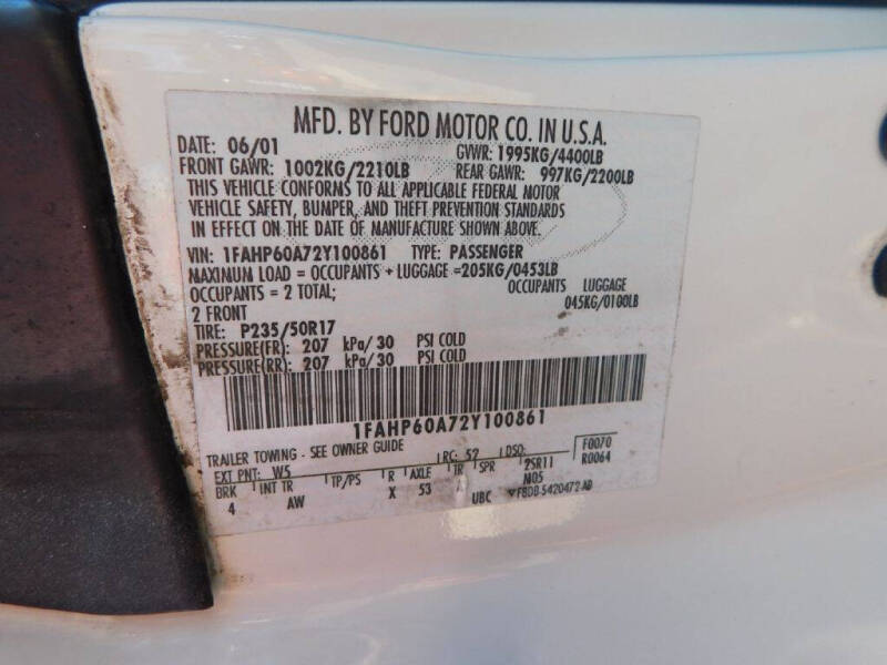 2002 Ford Thunderbird Deluxe