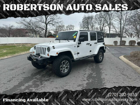 Jeep Wrangler Unlimited For Sale in Bowling Green, KY - ROBERTSON AUTO SALES
