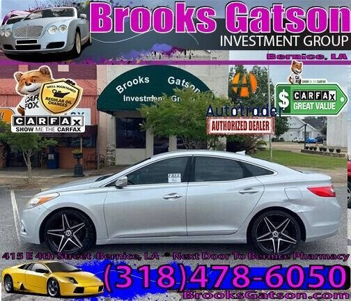 2012 Hyundai Azera for sale at Brooks Gatson Investment Group in Bernice LA