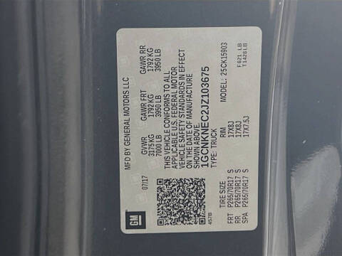 2018 Chevrolet Silverado 1500