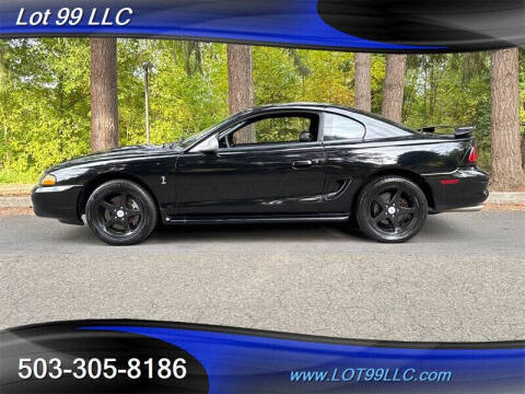 1998 Ford Mustang SVT Cobra for sale at LOT 99 LLC in Milwaukie OR